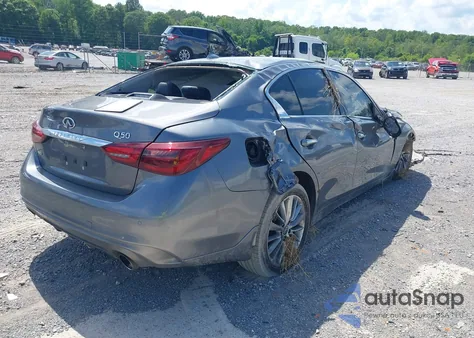 2022 Infiniti Q50 Luxe Awd из США, поврежденный, VIN JN1EV7BR6NM340056